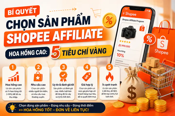 Chiến Thuật Bắt Đầu Shopee Affiliate 0 Đồng: Mở Khóa 'Mỏ Vàng' Từ Lịch Sử Mua Hàng Của Bạn