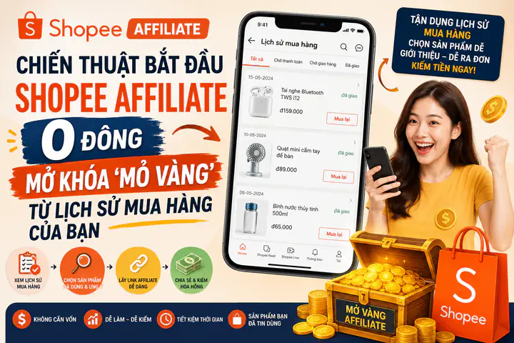 Bí Quyết Chọn Sản Phẩm Shopee Affiliate Hoa Hồng Cao: 5 Tiêu Chí Vàng